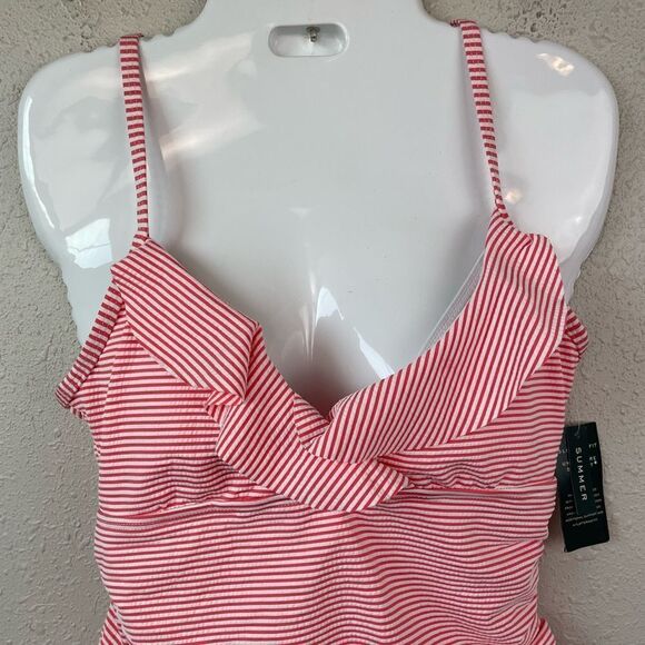 NWT Lauren Ralph Lauren Tankini Top Size 6 - Picture 2 of 6